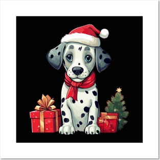 Dalmatian’s first Christmas Posters and Art